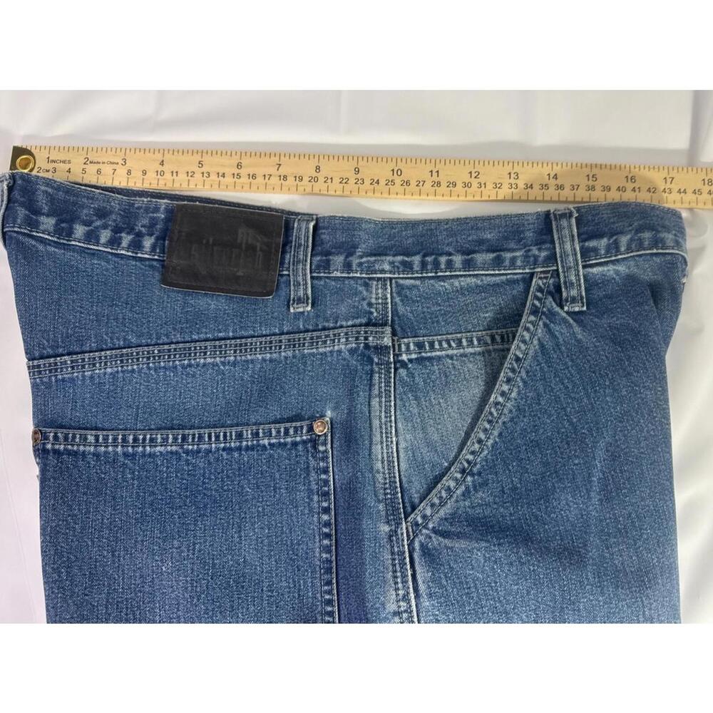 Vintage Levi Silvertab Men’s Blue Baggy Carpenter Denim jeans Size 34”X31”. - Picture 9 of 9